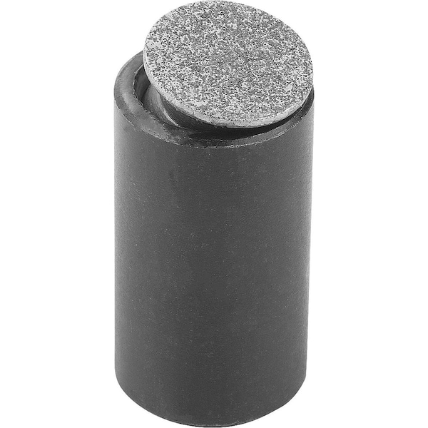 Self-Aligning Pads W O-Ring M04, D1=10, Dk=7, Form:O, Carbon Steel, Comp:Diamond